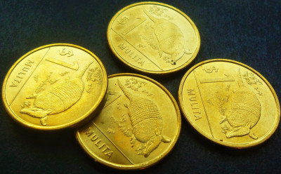 Moneda exotica 1 PESO - URUGUAY anul 2012 * cod 1896 = UNC MULITA - PARIS foto