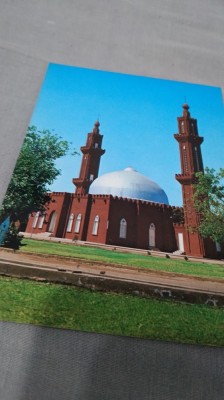 CARTE POSTALA SUDAN -MOSCHEEA KHALIFA CIRCULATA foto