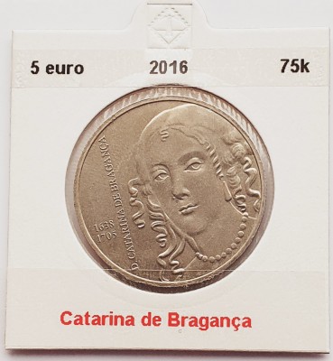 2186 Portugalia 5 Euro 2016 Catarina de Bragan&amp;ccedil;a km 871 foto