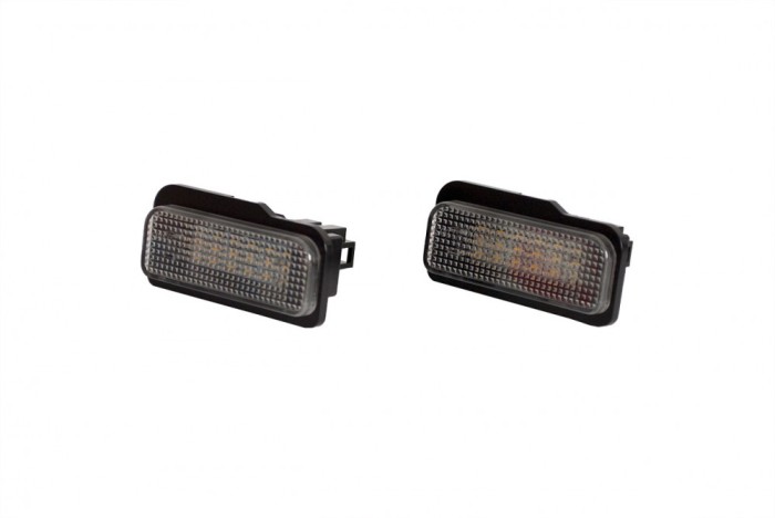 Set 2 Lampi LED placute numar Mercedes-Benz C-Class (03-09) si E-Class (W01-07)