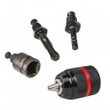 Mandrina rapida metalica 1/2&quot; 13mm, cu 3 adaptoare