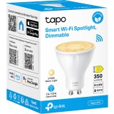 Bec led wireless, 350lm, 2.9W, fasung GU10, lumina calda 2700K , control cu aplicatia.Tapo, TP-Link