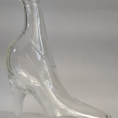 Sticla vintage de colectie, forma pantof dama (Kefla 350 ml)