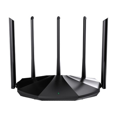 Router Wi-Fi 6, DualBand 2.4Ghz/5GHz, 300+1201Mbps, 5x6dBi, 4 porturi Gigabit - TENDA TND-RX2-PRO SafetyGuard Surveillance foto