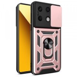 Husa pentru Xiaomi Redmi Note 13 5G, Techsuit, CamShield, Roz