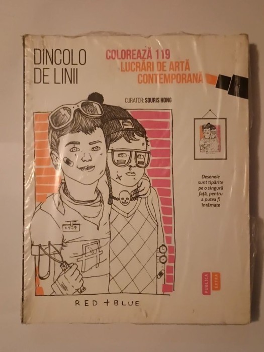 Dincolo de linii: colorează 119 lucrări de artă contemporană (curator: Souris Hong)
