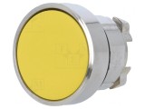 Comutator apăsare 22mm galben ZB4BH05