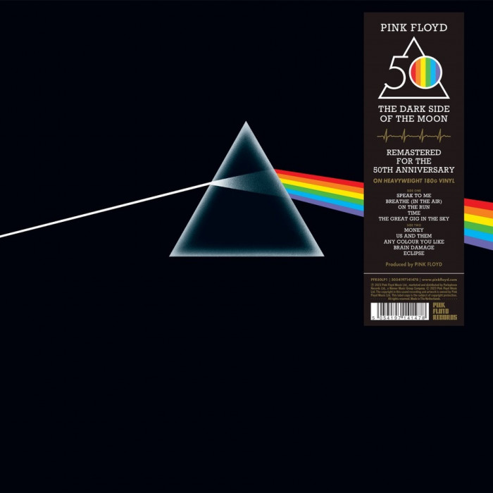 Pink Floyd The Dark Side Of The Moon 50th Anniv. 2023 LP remaster (vinyl)