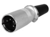 Mufă XLR 4-Pin Tată pe Cablu Drept, Ninigi