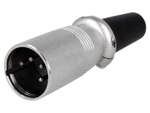 Mufă XLR 4-Pin Tată pe Cablu Drept