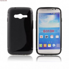 Husa silicon S-line Sam Galaxy Trend 2 G313 Negru