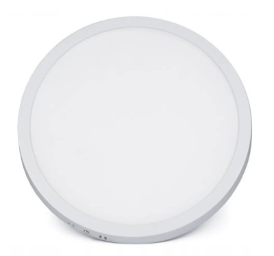 Plafoniera LED, 6 W, rotunda, 4000 K, diametru 11.2 cm, alb foto