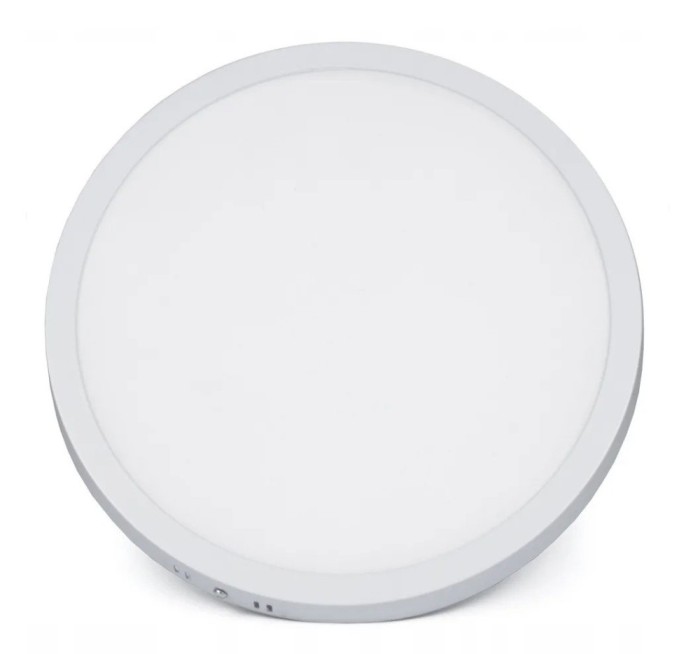 Plafoniera LED, 6 W, rotunda, 4000 K, diametru 11.2 cm, alb