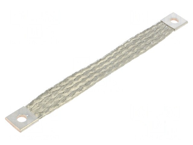 Trese bandă de &icirc;mpăm&acirc;ntare 25mm&sup2; &Oslash;1: 9mm &Oslash;2: 9mm L: 200mm