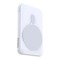 Baterie Portabila 10.000mAh cu incarcare Wireless Fast Charge Kakusiga KSC-709, Alb