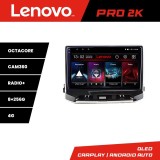 Navigatie Jeep Compass 2021- Lenovo Qled 2K Octa Core 8+256 360 DSP carplay android auto radio gps internet kit-compass2021+PRO-2K-10-8+256