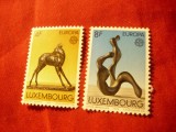 Serie Luxemburg 1974 Europa CEPT , 2 valori, Nestampilat