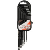 Yato YT-0561 - Set imbusuri 1.27-10 mm 10 bucati cap sferic