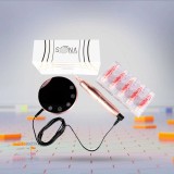 Kit Makeup Permanent GLOVCON Sona Pink: Aparat PMU + Sursa Alimentare Kwadron Optima, Aluminiu, Prindere Subtire, 4W