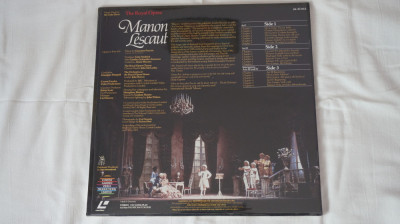 LaserDisc opera Manon Lescaut foto