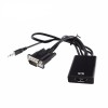 Convertor VGA+aud-HDMI HD15+3.5st-HDMI T-M unidirectional