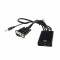 Convertor VGA+aud-HDMI HD15+3.5st-HDMI T-M unidirectional
