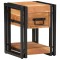 vidaXL Dulap de noapte 2 pcs Maro 30 x 30 x 40 cm lemn masiv de acacia 4016711