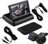 Camera video Damar, Viziune nocturna, Compatibila universal, Monitorizare pentru Scaunul de Siguranta a bebelusilor si copiilor, Rotire 180, FULL HD M