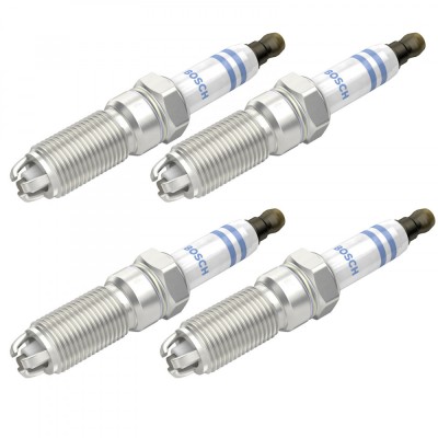 Set 4 bujii scanteie Bosch pentru Opel Astra G, Vectra B, Zafira A foto