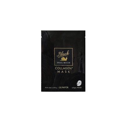 Glamfox Black Snail Mucin &amp;amp; Collagen Mask Mască de față 23 ml foto