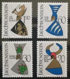 BC272, Liechtenstein 1966, serie insemne heraldice, Nestampilat