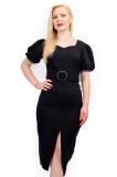 Cumpara ieftin Rochie Eleganta Neagra Malina - S(36)