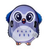 Sanie gonflabila cu manere pentru copii, model pinguin, 95cm x 103cm x 26cm
