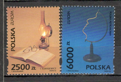 Polonia.1994 EUROPA-Descoperiri si inventii MP.284 foto