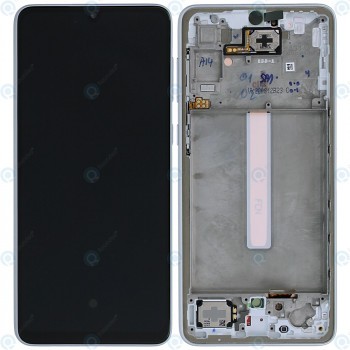 Samsung Galaxy A33 5G (SM-A336B) Unitate de afișare completă albă GH82-28144B GH82-28143B foto