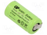 Acumul: Ni-MH 2/3AA,2/3R6 1,2V 750mAh urechi pentru lipire