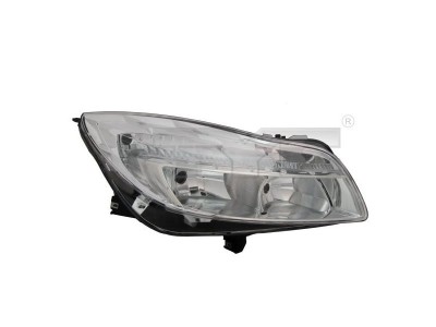 Far Opel Insignia 09.2008-12.2013 TYC fata dreapta, tip bec H1+H7, cu lumini de zi foto