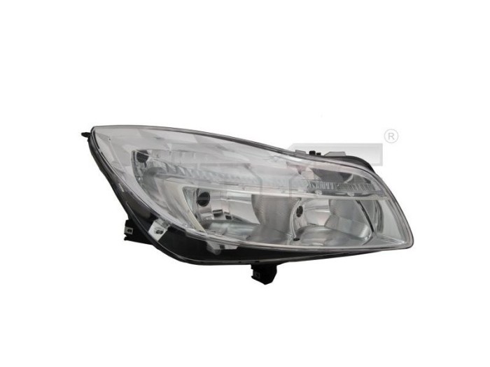 Far Opel Insignia 09.2008-12.2013 TYC fata dreapta, tip bec H1+H7, cu lumini de zi