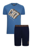 Cumpara ieftin CR7 Cristiano Ronaldo pijamale de bumbac cu imprimeu