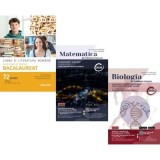 Pachet Bacalaureat 2026. Limba si literatura romana 72 teste complete, Matematica pe intelesul tuturor M-mate-info, M-stiintele naturii si Biologie pe