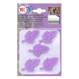 Set 10 foi parfumate cu aroma de lavanda pentru sertare si dulapuri, CMCLASS