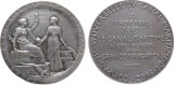 D1 Egipt medalie argint 1869 / Inagurarea canalului SUEZ /42.2 mm/ 47.8 g / marcaj cornucopia UNC