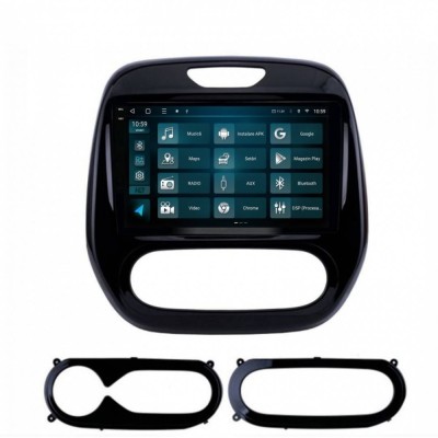 Navigatie 2K Renault Captur (2013-2019) 4GB RAM Android 13 Octacore Slot Sim 4G DSP GPS Wi-FI Carplay Android Auto USB Bluetooth Waze Touchscreen 9.5 foto