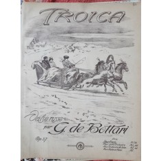Troica, vals rusesc, Op.57 - G. de Bottari partitura pentu pian