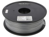 Filament PLA PRO 1,75mm Argintiu 1kg