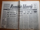 Ziarul romania libera 11 iunie 1992