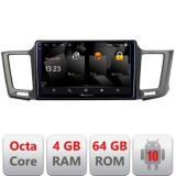 Navigatie Toyota RAV4 5510-247 Android Octa Core 720p 4+64 DSP 360 camera carplay android auto CarStore Technology