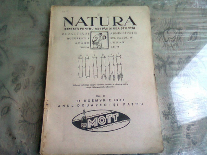 REVISTA NATURA NR.9/1935