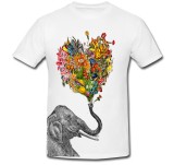 Cumpara ieftin Tricou &quot; Art happy elephant &quot;