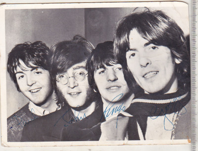 bnk foto - The Beatles - fotografie semnata - 1969 foto